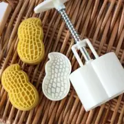 1X Mooncake Mold Hand Press Mooncake Stamps Pastry Tool Plastic Moon Cake Maker