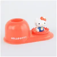 在飛比找蝦皮購物優惠-免運 日本進口 凱蒂貓 Hello Kitty 造型牙刷架 