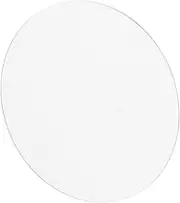 TEMPNAP Transparent Acrylic Cake Circle Round Base Display Board for Mousse and Party Cakes for Weddings Birthdays and Anniversaries Elegant Holder