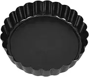 LALADEFIEE Elegant Hollow Cake Pan Small Pie Pans Baking Saucer Nonstick Baking Mold for Home Bakers