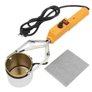 Hot Pot Lead Melting Pot,Electric Melting Pot for Lead,Crucibles for Melting Suitable for Fishing W yellow