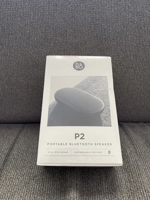 Bang & Olufsen Beoplay P2 Portable Bluetooth Speaker - Built-In Mic - Black