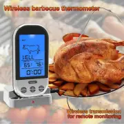 Wireless Digital Meat Thermometer for Grilling,Cooking,BBQ Probe w/ Timer Alarm^