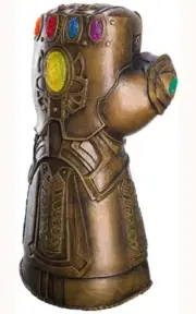 LICENSED DELUXE INFINITY THANOS AVENGERS CHILD GLOVE GAUNTLET COSTUME ACCESSORY