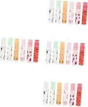 FOMIYES 1set Fruit Lip Cherry Lip Balms Lip Gloss Tubes Fruit Gloss Fruit Roller Lip Gloss Mini Lip Gloss for Party Bag Sticky Tint Brown Lip Gloss Transparent Lip Pomade Plastic 6pcs