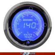 Autotecnica Water Temp 52mm Gauge LCD Electronic Digital Multi Colour