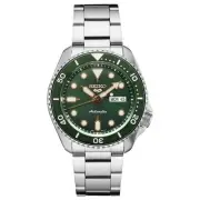 Seiko 5 Sports Series Automatic SRPD63 Deep Green Stainless Steel Watch 42.5mm