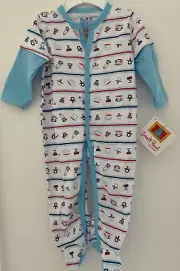 BABY BOYS PAUL FRANK JULIUS & THINGS ONE PIECE / ROMPER - BNWT 3/6 MTH, 6/9 MTH