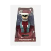 Elf On The Shelf Bobble Head Solar Powered Dancing Toy New Christmas Decoration