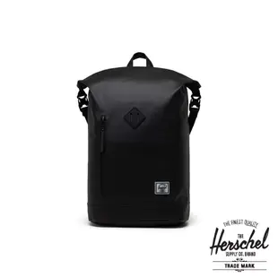 Herschel Roll Top Backpack【11194】黑 包包 豬鼻子 後背包 捲頂包 素面包