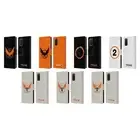 TOM CLANCY'S THE DIVISION 2 LOGO ART LEATHER BOOK CASE FOR SAMSUNG PHONES 2