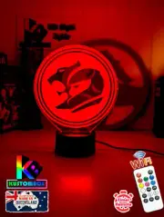 HSV HOLDEN RACING CAR LOGO PERSONALISED 3D LED Night Light 7 Colour Change Lamp