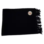 Maison Kitsune Only Flower Fox Patch Classic Scarf MAISON KITSUNE Wool Scarf