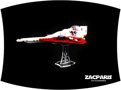 DISPLAY STAND for Star Wars Lego 75333 Obi-Wan Kenobi’s Jedi Starfighter NICE!