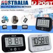 Touch Digital Bathroom Shower Wall Clock Timer Waterproof Temperature Humidity