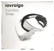 Iovroigo Comfort Strap Oculus Quest 2 Virtual Reality Headset Adult Size White