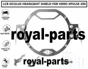 "LCB OCULUS HEADLIGHT SHIELD" FIT FOR HERO XPULSE 200