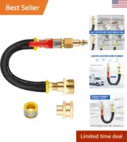 Extended Length RV Sprinkler Blowout Kit - Solid Brass for System Protection