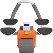 Ab Wheel Roller with Elbow Support, Automatic Rebound Abdominal Wheel Roller with Timer, Mobile Phone Holder, 4-Support Abdominal Wheel Core Workout Equipment for Home Gym