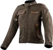 LS2 Bullet waterproof Ladies Motorcycle Textile Jacket, brown, Size XL for Women