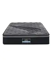[Giselle Bedding] Pocket Spring Foam Bamboo Single Mattress 34cm in Black