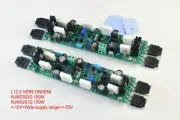1 pair LJM DIY L12-2 ONSEMI Dual Channel Amplifier Board Ultra Low Distortion