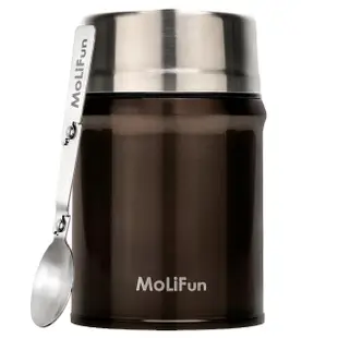【MoliFun魔力坊】316不鏽鋼輕量真空保鮮保溫悶燒罐悶燒杯800ml(買1送1)