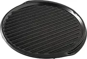 Nordic Ware USA Flat Top Reversible Cast Aluminium Round Griddle, 12-Inch Diameter, Black