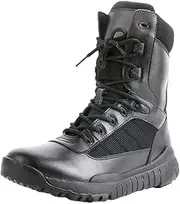 [RICHOLV] Summer Breathable Men Ankle Combat Boots Shoes Mens Boots Desert Military Shoes Boots