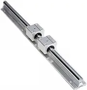 BLBMTCBCAG Linear RailsLinear Rails and Bearings,1Pcs Linear Guide Rail 500mm +2Pcs Linear Bearing 12mm Slide Blocks SBR12UU Linear Guide Rail