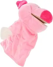 Kisangel Interactive Pig Hand Puppet for Animal Puppet for Play and Learning for Parent Interaction and Storytelling Activities