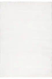 Harris Plain Rug - 103 White by Cyrus Rugs