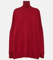 [The Row] The Row Vinicius cashmere turtleneck sweater AU 12 red