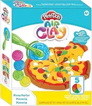 Play Doh Air Clay Pizza Parlor, Sensory and Educational Craft Toys for Kids, Ages 4+