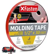 Cinta Para Emblema De Moldura Coche Doble Cara Resistente Extrema Super Fuerte