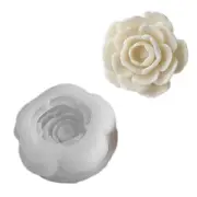 Silicone Mold 3D Camellia Flower Mousse Fondant Cake Baking Mould Making