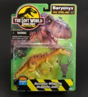 Jurassic Park Lost World Baryonyx Series 2 Figure Steel Jaw Kenner Dino JP.63