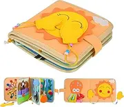 Kukelen Toddler Busy Board, Quiet Book, Sensory Toys for Toddlers 2-4, Montessori Toys, Educational Toys for 2 Year Old Girls & Boys Gift