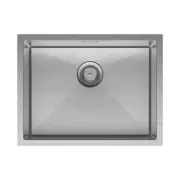 Fienza Hana Single Bowl Laundry Sink 50L Top Under Mount With Overflow 68501