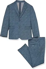 [Isaac Mizrahi] Slim Fit Boy's Check Suit