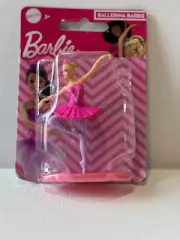 Mattel Ballerina Barbie 3" Mini Career Doll Cake Topper 2019 New Factory Sealed
