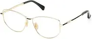 [MaxMara] MM5153 030 Shiny Deep Gold 55/13/140 Women's Frame, 030 Shiny Deep Gold, 55/13/140