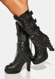 [Demonia] Crypto-67 Heeled Boots