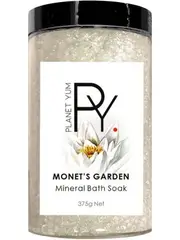 Planet Yum Monet's Garden Mineral Bath Salts Relaxing Soak 350g