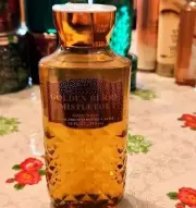 New bath and body works Golden Berry Mistletoe Body Wash