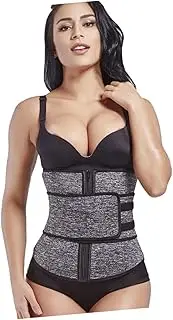 [FOMIYES] Elegant Posture Belt Waist Trainer Corset Shapewear Waistband for Lady Size 2XL Grey