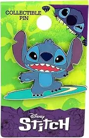 [Monogram] Lilo and Stitch Surfs Up Enamel Pin, Alloy Steel, enamel, Alloy Steel, enamel