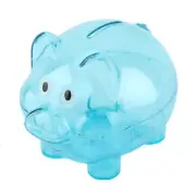 (Blue) Cute Money Bank Creative Color Piggy Bank Children Bank Lovely