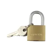 Syneco Solid Brass Padlock 25mm