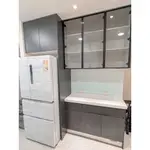 SKITCHEN🌞系統廚具 工廠直營 吊櫃 鋁框玻璃門 冰箱櫃 展示櫃 收納櫃